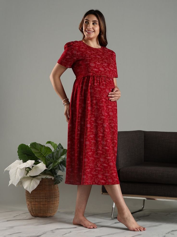 Zipless Maternity Feeding Nighty You’ll Actually Want to Live In 💕 Soft, Stretchy, Bump-Friendly Zipless Maternity Feeding Nighty You’ll Actually Want to Live In 💕 Soft, Stretchy, Bump-Friendly